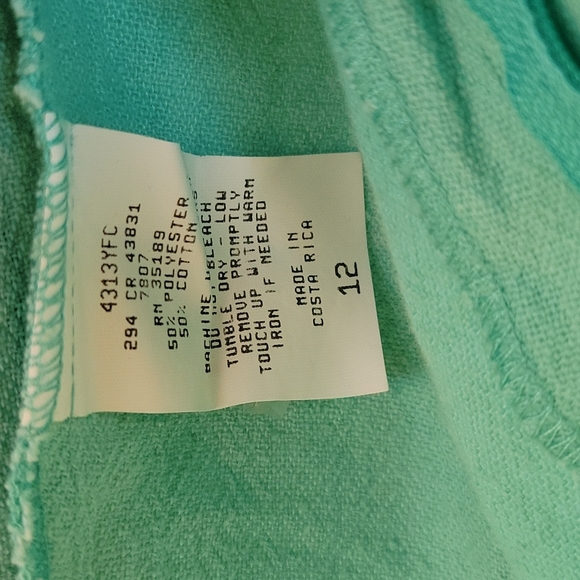 Vintage Jaclyn Sport High Waisted Green Shorts - Picture 6 of 7